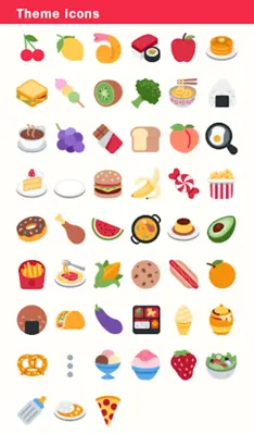 Food Icon Theme android App screenshot 1